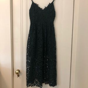 ASTR Lace Midi Dress